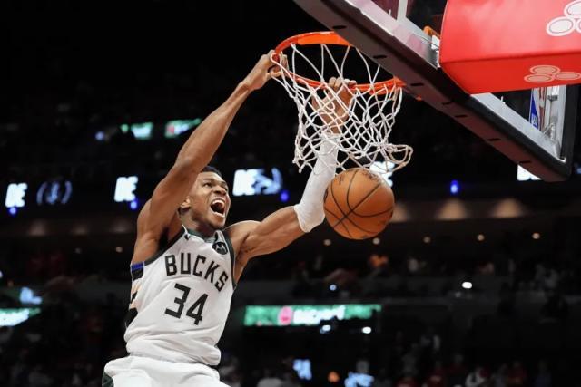 季中锦标赛MVP赔率出炉 字母居首詹姆斯紧随其后